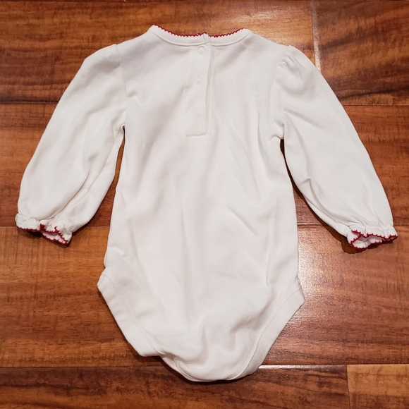 Janie and Jack EUC 3-6 months fair isle sweater set, bodysuit, hat and socks - Picture 8 of 15